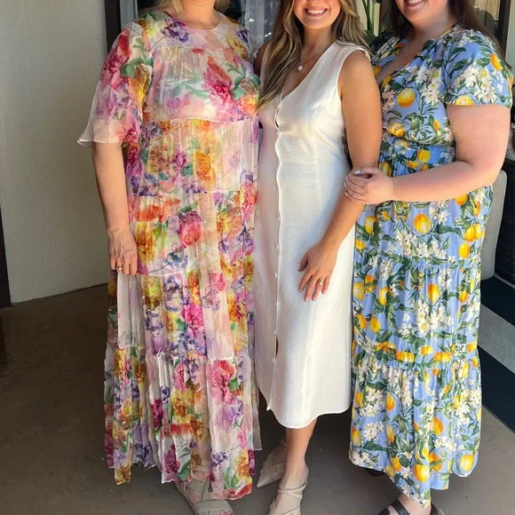 Johnny Was Fionna Silk Maxi Dress - Picture 5 of 5